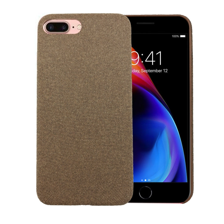 For iPhone 7Plus/8Plus Fabric Style TPU Protective Shell