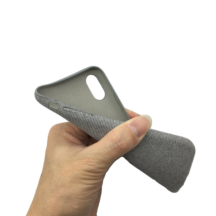 For iPhone X Fabric Style TPU Protective Shell
