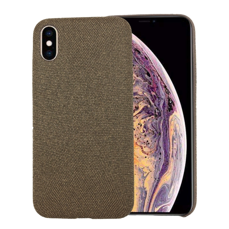 For iPhone X Fabric Style TPU Protective Shell