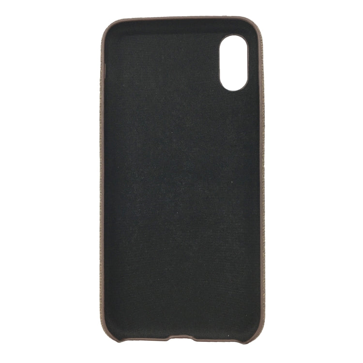 For iPhone X Fabric Style TPU Protective Shell