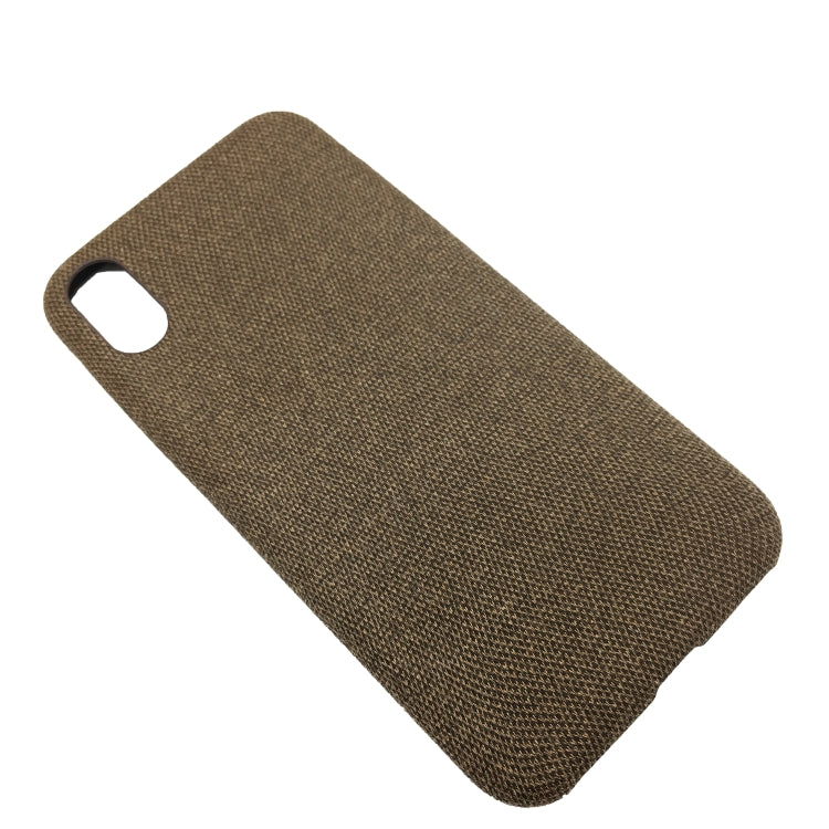 For iPhone X Fabric Style TPU Protective Shell