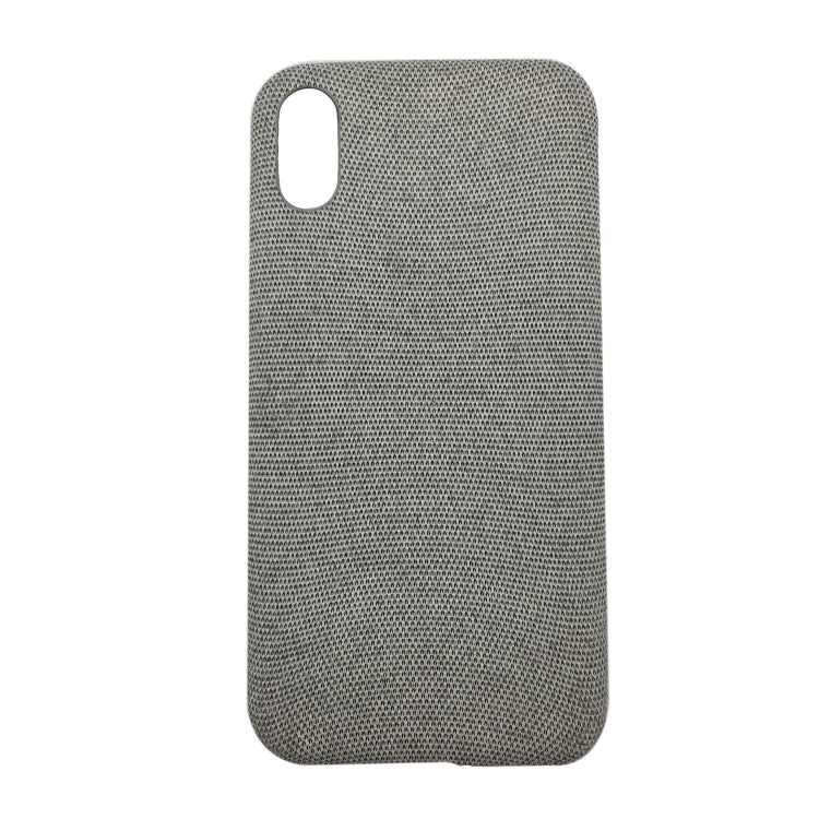 For iPhone XR Fabric Style TPU Protective Shell
