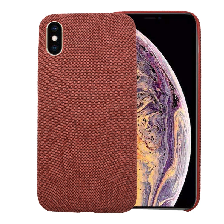 For iPhone XR Fabric Style TPU Protective Shell