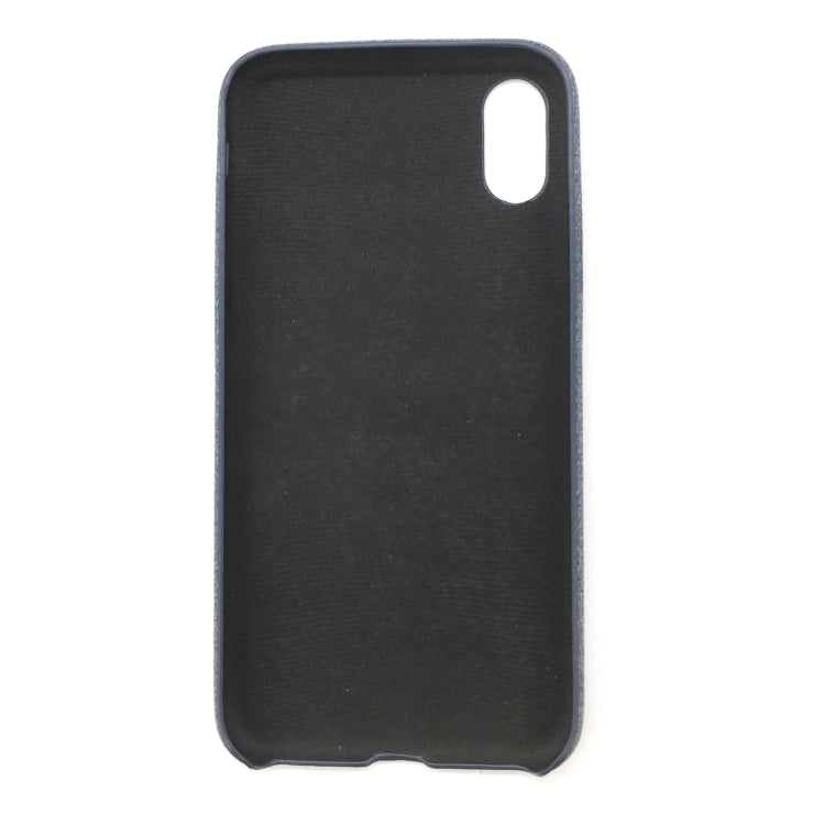For iPhone XS Max Fabric Style TPU Protective Shell