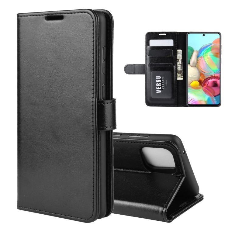 For Galaxy A81 / M60S / Note 10 Lite  R64 Texture Single Horizontal Flip Protective Case with Holder & Card Slots & Wallet& Photo Frame