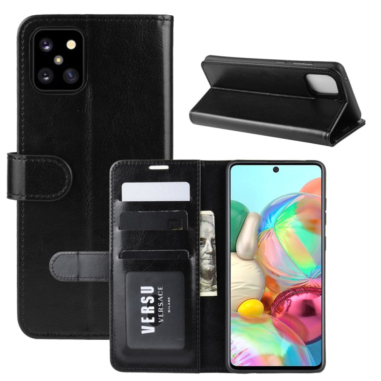 For Galaxy A81 / M60S / Note 10 Lite  R64 Texture Single Horizontal Flip Protective Case with Holder & Card Slots & Wallet& Photo Frame