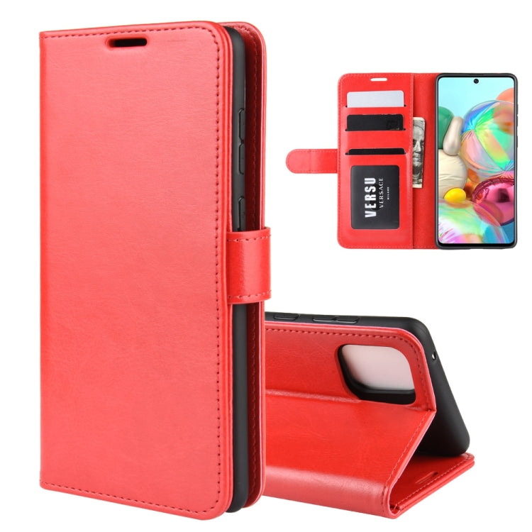 For Galaxy A81 / M60S / Note 10 Lite  R64 Texture Single Horizontal Flip Protective Case with Holder & Card Slots & Wallet& Photo Frame