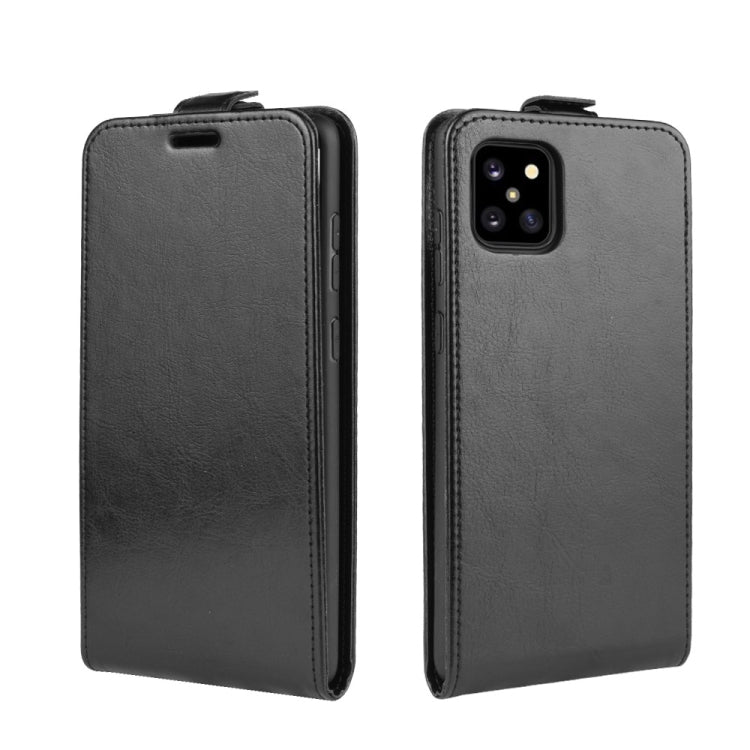 For Galaxy A81 / M60S / Note 10 Lite R64 Texture Single Vertical Flip Leather Protective Case with Card Slots & Photo Frame