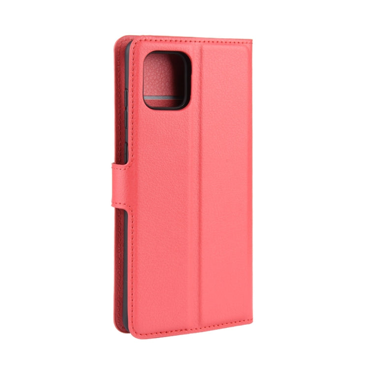 For Galaxy A81 / M60S / Note 10 Lite Litchi Texture Horizontal Flip Protective Case with Holder & Card Slots & Wallet