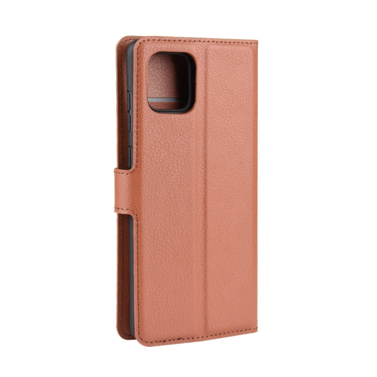 For Galaxy A81 / M60S / Note 10 Lite Litchi Texture Horizontal Flip Protective Case with Holder & Card Slots & Wallet