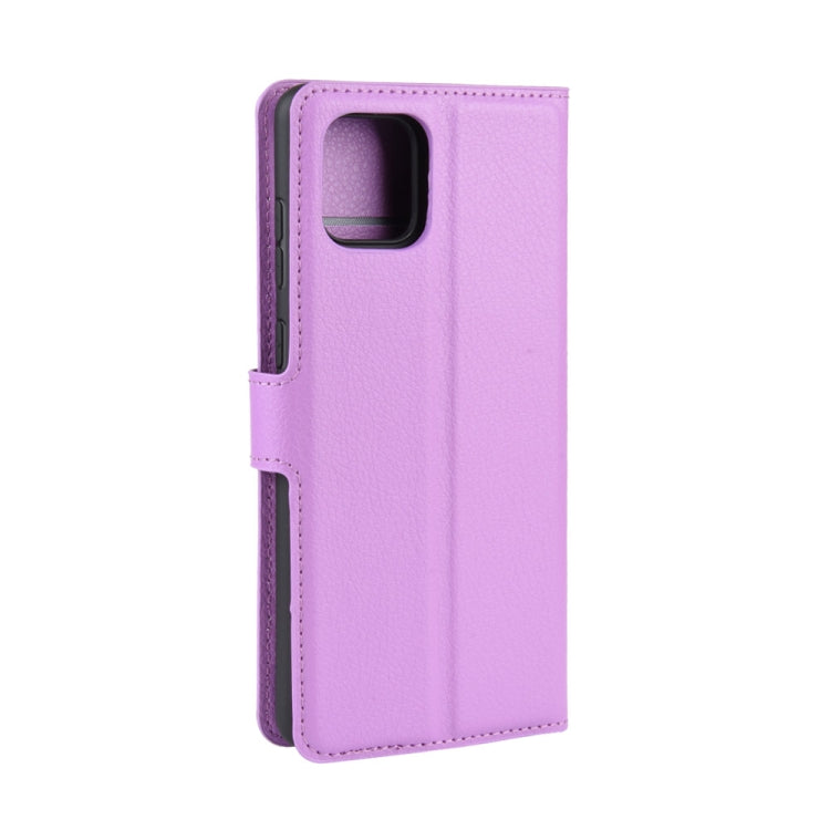 For Galaxy A81 / M60S / Note 10 Lite Litchi Texture Horizontal Flip Protective Case with Holder & Card Slots & Wallet