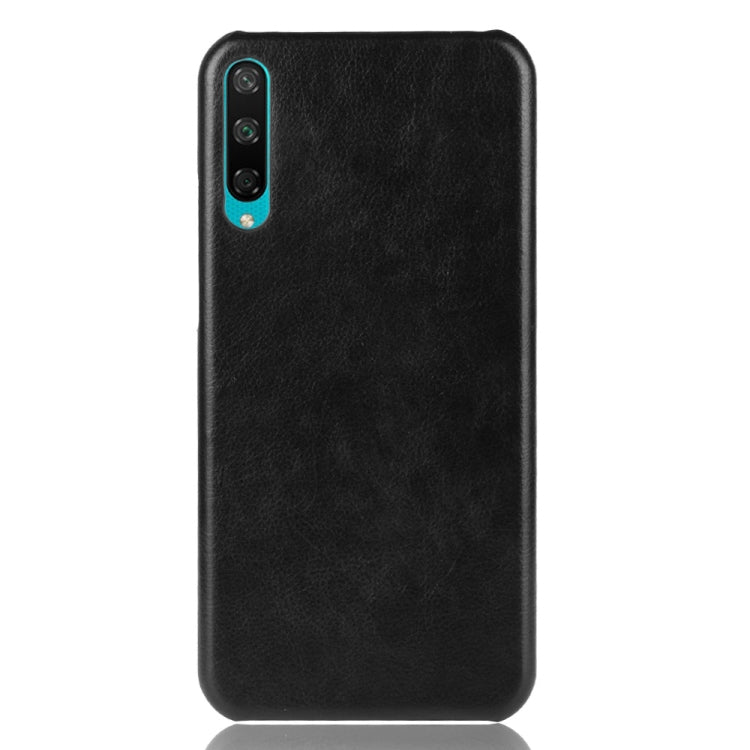 For Huawei Enjoy 10 Shockproof Litchi Texture PC + PU Case