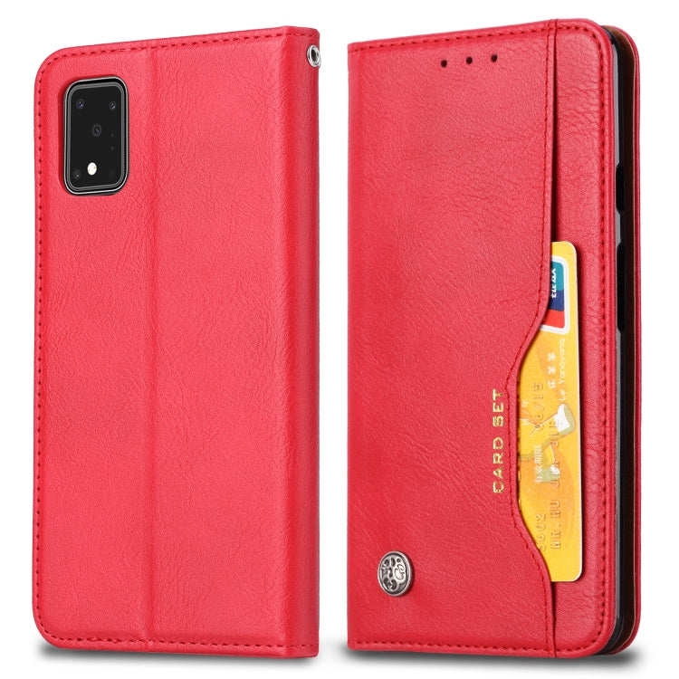 For Galaxy S20 Ultra Knead Skin Texture Horizontal Flip Leather Case with Photo Frame & Holder & Card Slots & Wallet