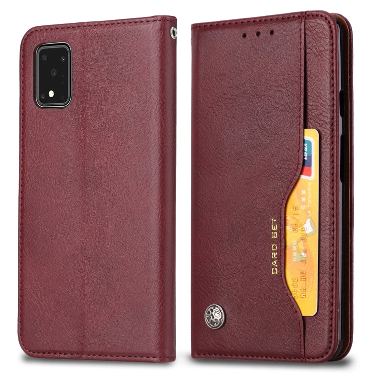 For Galaxy S20 Ultra Knead Skin Texture Horizontal Flip Leather Case with Photo Frame & Holder & Card Slots & Wallet