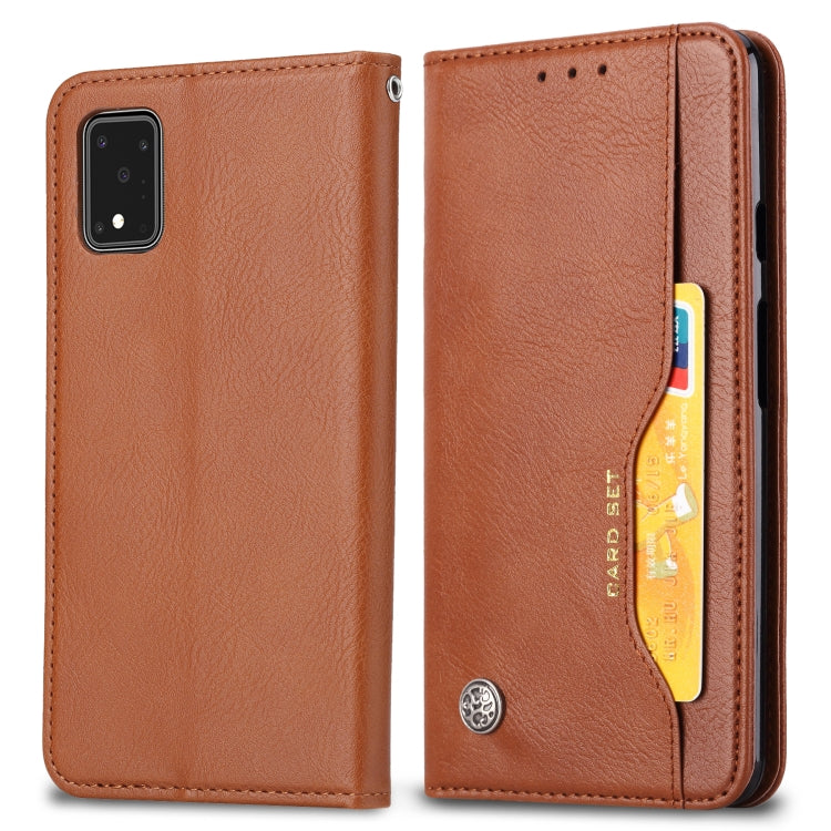 For Galaxy S20 Ultra Knead Skin Texture Horizontal Flip Leather Case with Photo Frame & Holder & Card Slots & Wallet