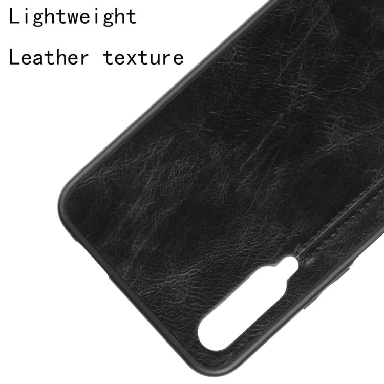 For Huawei Honor 9X Pro / 9X / Y9S Shockproof Sewing Cow Pattern Skin PC + PU + TPU Case