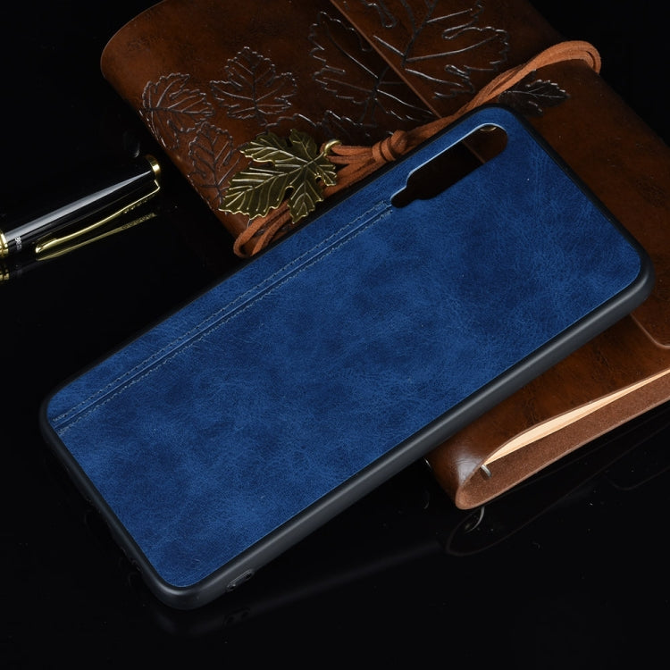 For Huawei Honor 9X Pro / 9X / Y9S Shockproof Sewing Cow Pattern Skin PC + PU + TPU Case