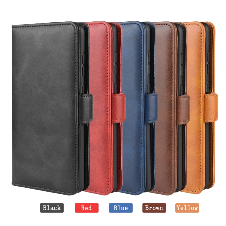 For Galaxy S20 Ultra Dual-side Magnetic Buckle Horizontal Flip Leather Case with Holder & Card Slots & Wallet