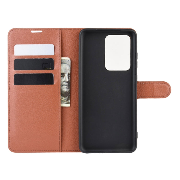 For Galaxy S20 Ultra Litchi Texture Horizontal Flip Protective Case with Holder & Card Slots & Wallet