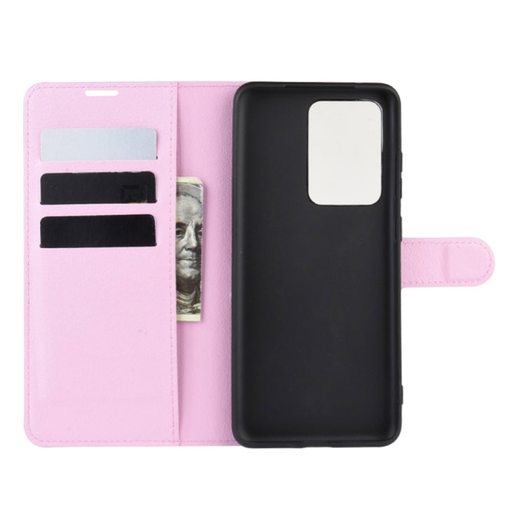 For Galaxy S20 Ultra Litchi Texture Horizontal Flip Protective Case with Holder & Card Slots & Wallet