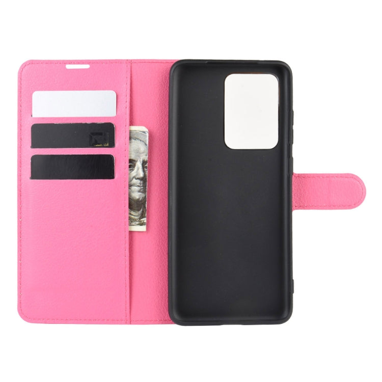 For Galaxy S20 Ultra Litchi Texture Horizontal Flip Protective Case with Holder & Card Slots & Wallet