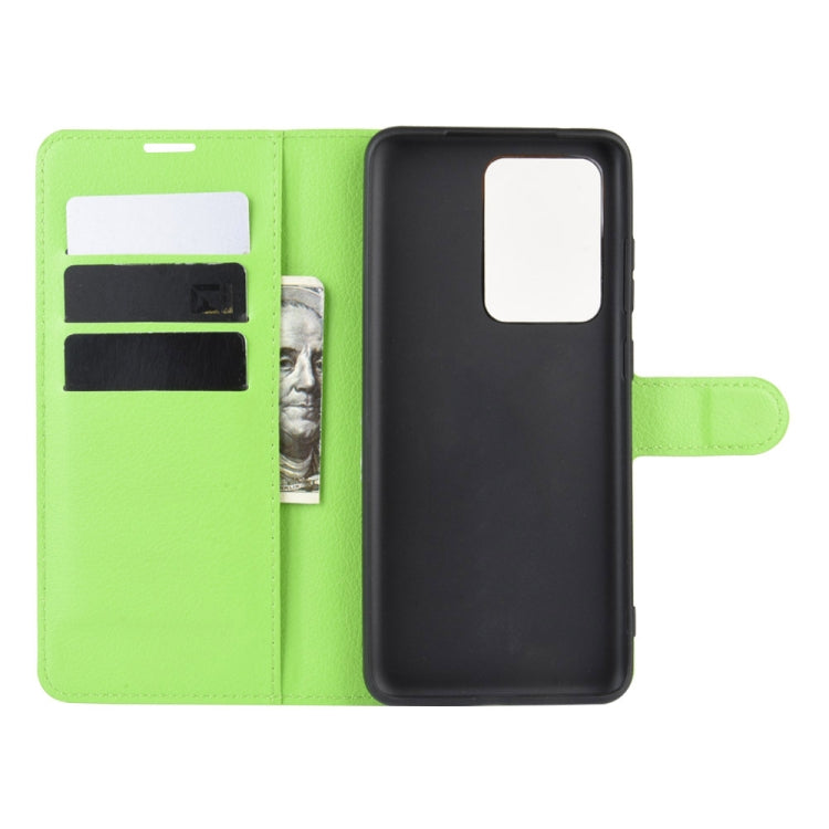 For Galaxy S20 Ultra Litchi Texture Horizontal Flip Protective Case with Holder & Card Slots & Wallet