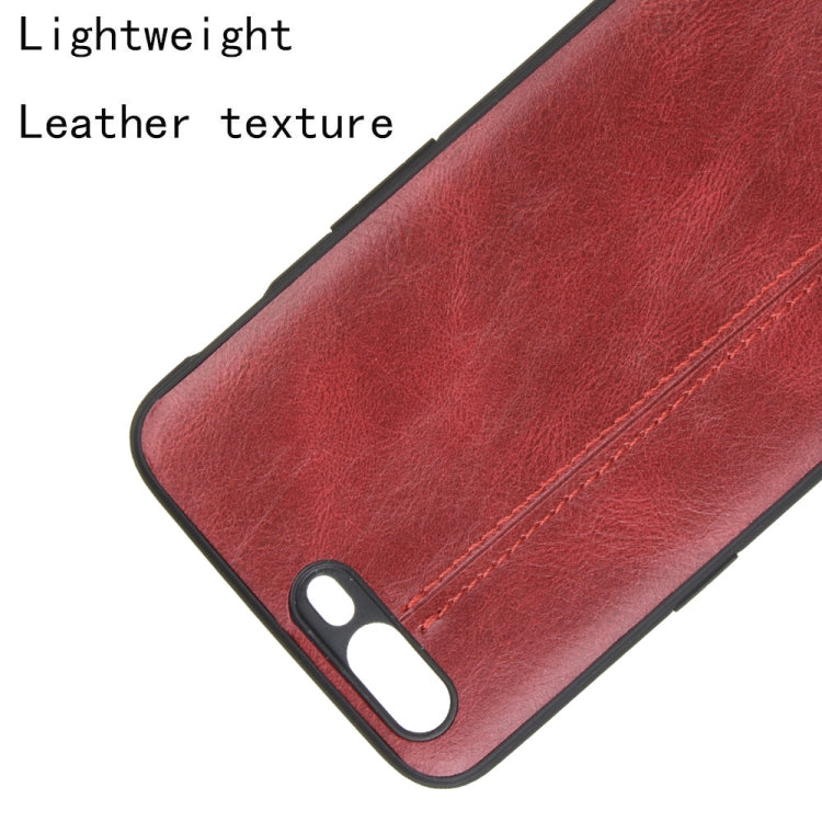 For OnePlus 5 Shockproof Sewing Cow Pattern Skin PC + PU + TPU Case