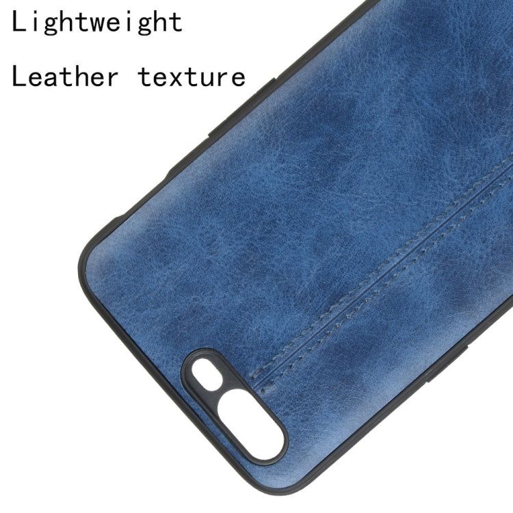 For OnePlus 5 Shockproof Sewing Cow Pattern Skin PC + PU + TPU Case