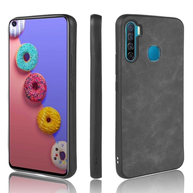 For Infinix S5 / S5 Lite / X652 Shockproof Sheep Skin PC + PU + TPU Case