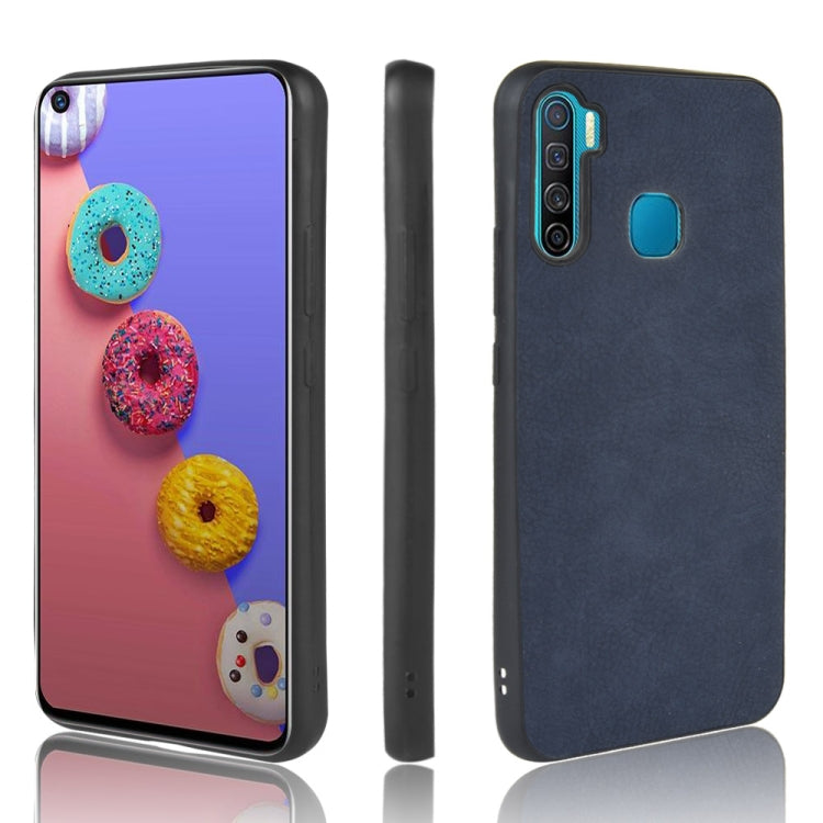 For Infinix S5 / S5 Lite / X652 Shockproof Sheep Skin PC + PU + TPU Case