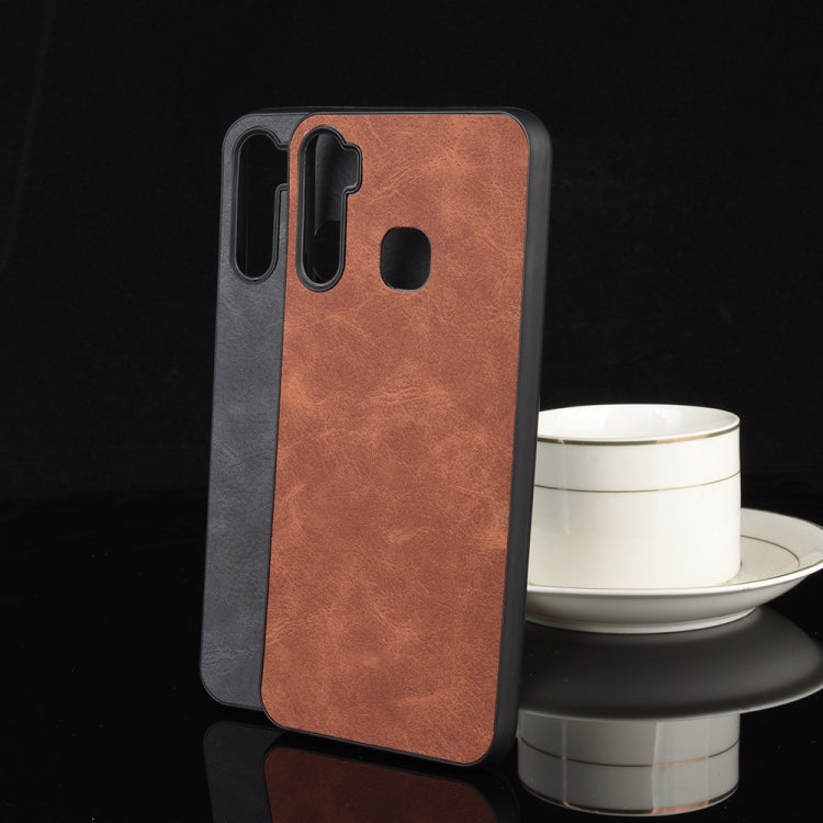 For Infinix S5 / S5 Lite / X652 Shockproof Sheep Skin PC + PU + TPU Case