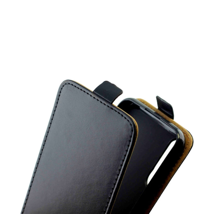 For Huawei Enjoy 10/Honor Play3 Business Style Vertical Flip TPU Leather Case  with Card Slot(Black)