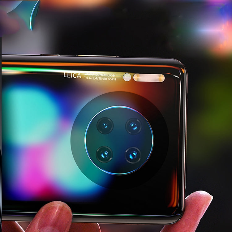 For Huawei Mate 30 Pro 2PCS mocolo 0.15mm 9H 2.5D Round Edge Rear Camera Lens Tempered Glass Film(Clear)