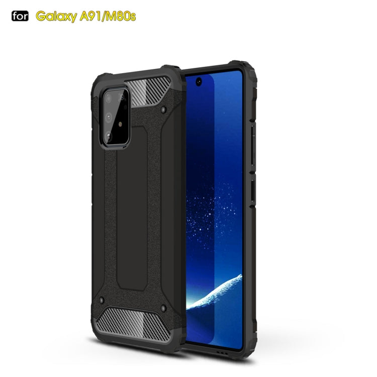 For Galaxy A91 / M80s Magic Armor TPU + PC Combination Case