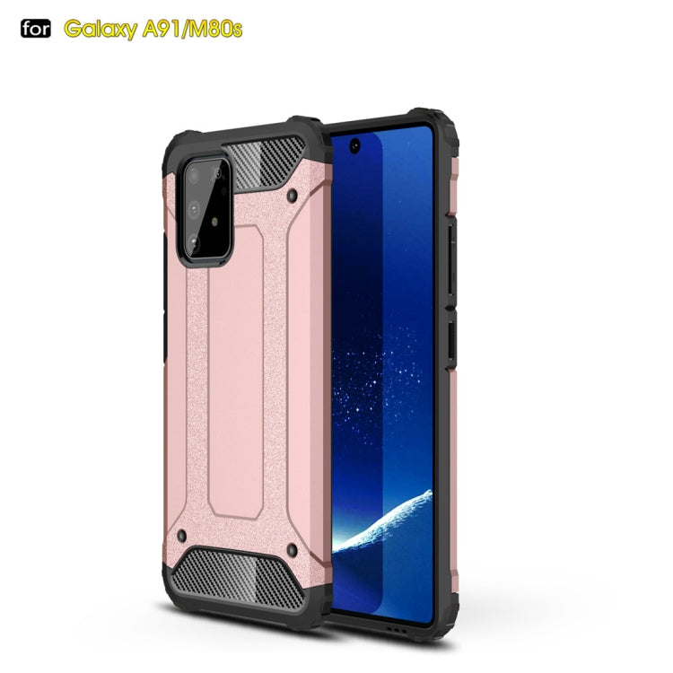 For Galaxy A91 / M80s Magic Armor TPU + PC Combination Case