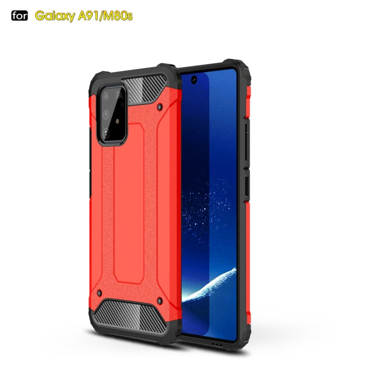 For Galaxy A91 / M80s Magic Armor TPU + PC Combination Case