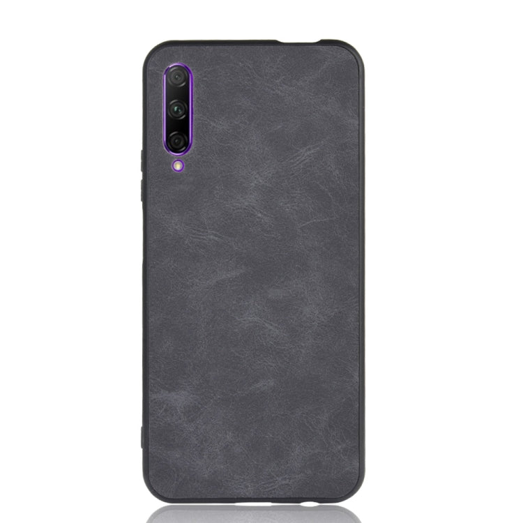 For Huawei P Smart Pro 2019/9X Pro Shockproof Sheep Skin PC + PU + TPU Case(Light black)