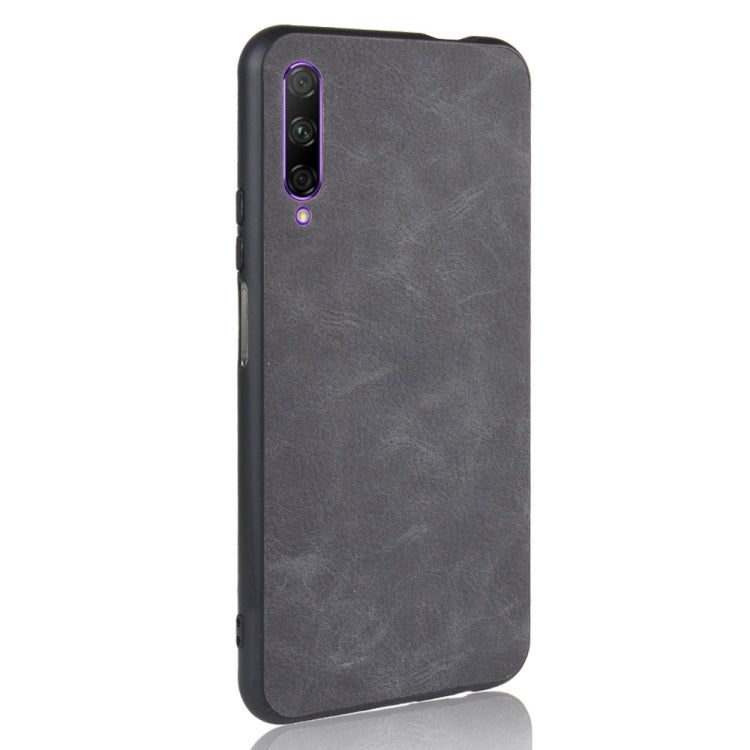 For Huawei P Smart Pro 2019/9X Pro Shockproof Sheep Skin PC + PU + TPU Case(Light black)