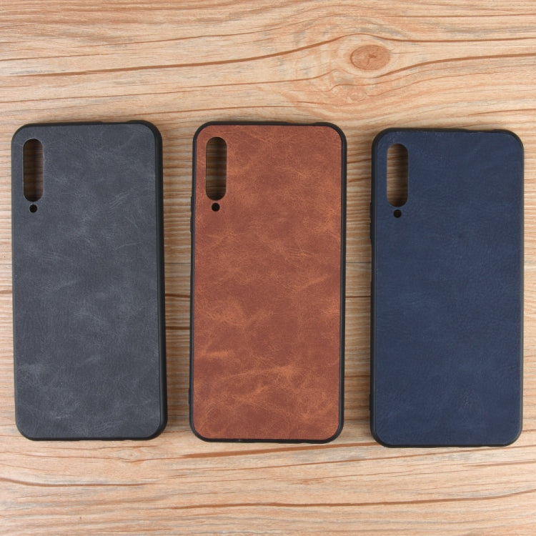 For Huawei P Smart Pro 2019/9X Pro Shockproof Sheep Skin PC + PU + TPU Case(Light black)