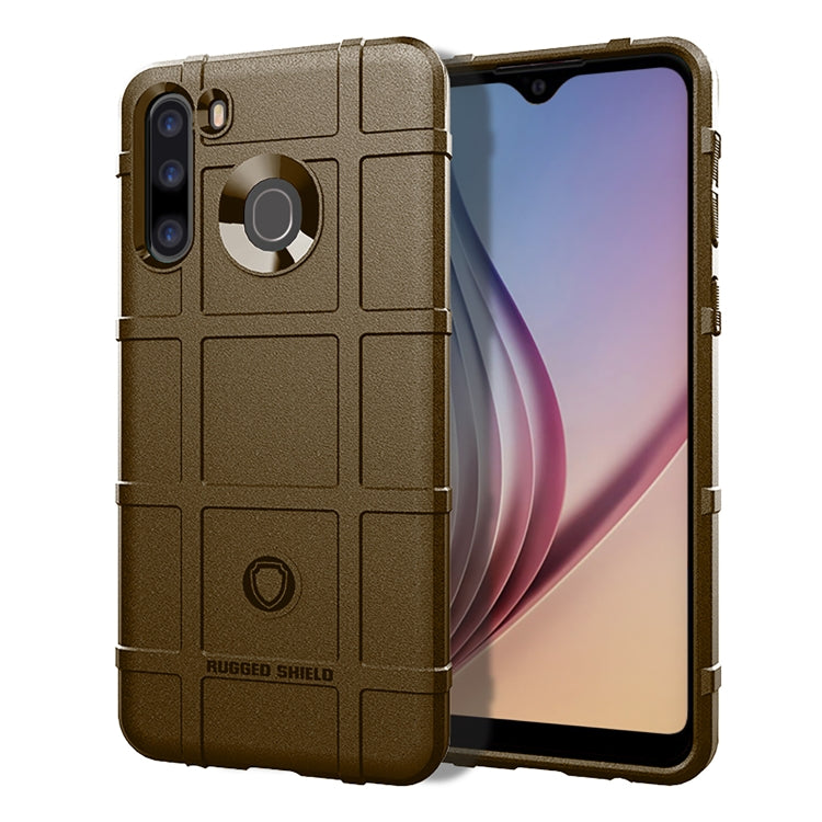 For Galaxy A21 Full Coverage Shockproof TPU Case