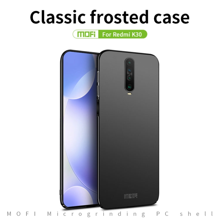 For Xiaomi RedMi K30 MOFI Frosted PC Ultra-thin Hard Case