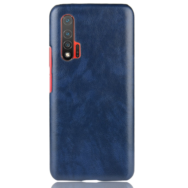 For Huawei Nova 6 5G Shockproof Litchi Texture PC + PU Case