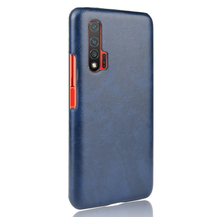 For Huawei Nova 6 5G Shockproof Litchi Texture PC + PU Case
