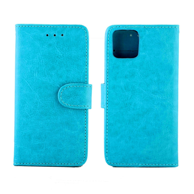 For Google Pixel4 Crazy Horse Texture Leather Horizontal Flip Protective Case with Holder & Card Slots & Wallet & Photo Frame