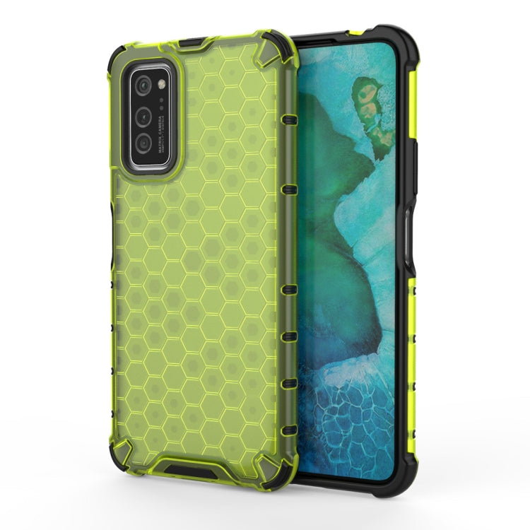 For Galaxy S20+ Shockproof Honeycomb PC + TPU Case