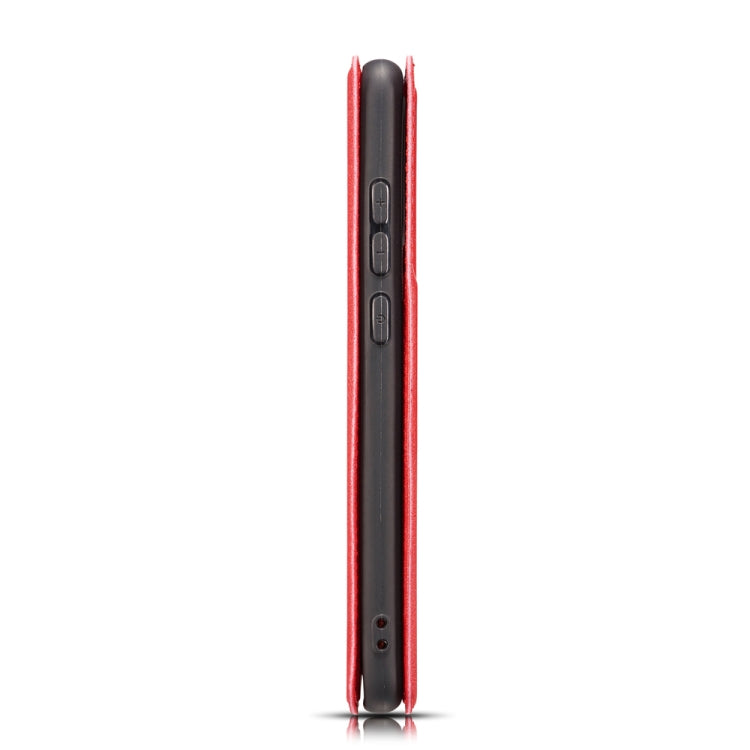 For Xiaomi Redmi Note 8T  Retro Simple Ultra-thin Magnetic Leather Case with Holder & Card Slots & Lanyard