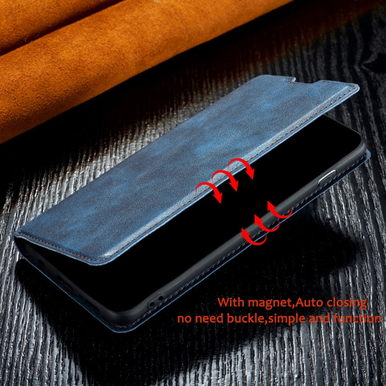 For Xiaomi Mi 9  Retro Simple Ultra-thin Magnetic Leather Case with Holder & Card Slots & Lanyard