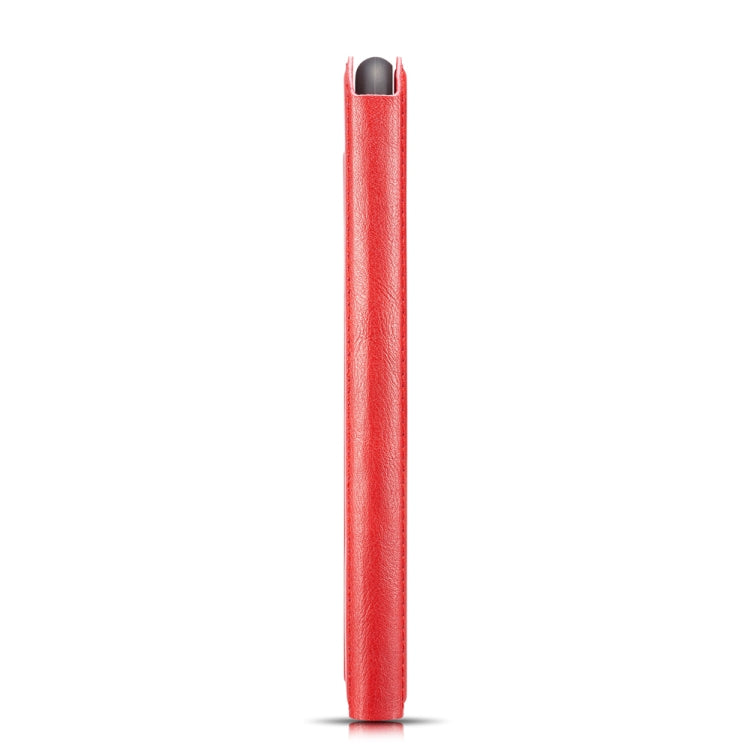 For Xiaomi Mi 9  Retro Simple Ultra-thin Magnetic Leather Case with Holder & Card Slots & Lanyard