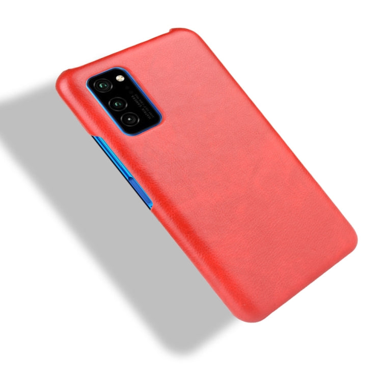For Huawei Honor V30 Shockproof Litchi Texture PC + PU Case