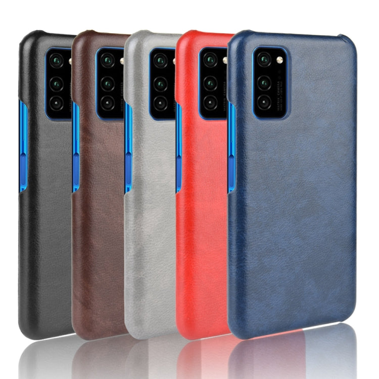 For Huawei Honor V30 Shockproof Litchi Texture PC + PU Case